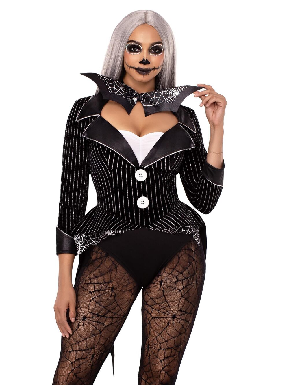5471 ’s 2 PC Halloween Baddie Sexy Halloween Costumes Skeleton Costume